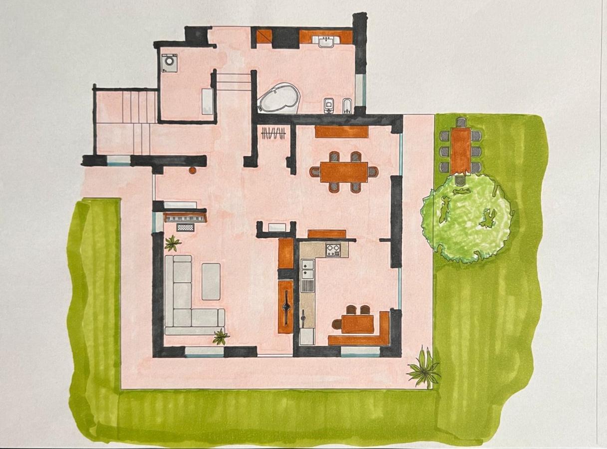 Villa Mara - Aosta - 200 Mq - Wifi - Jacuzzi - Parcheggio - Giardino 외부 사진